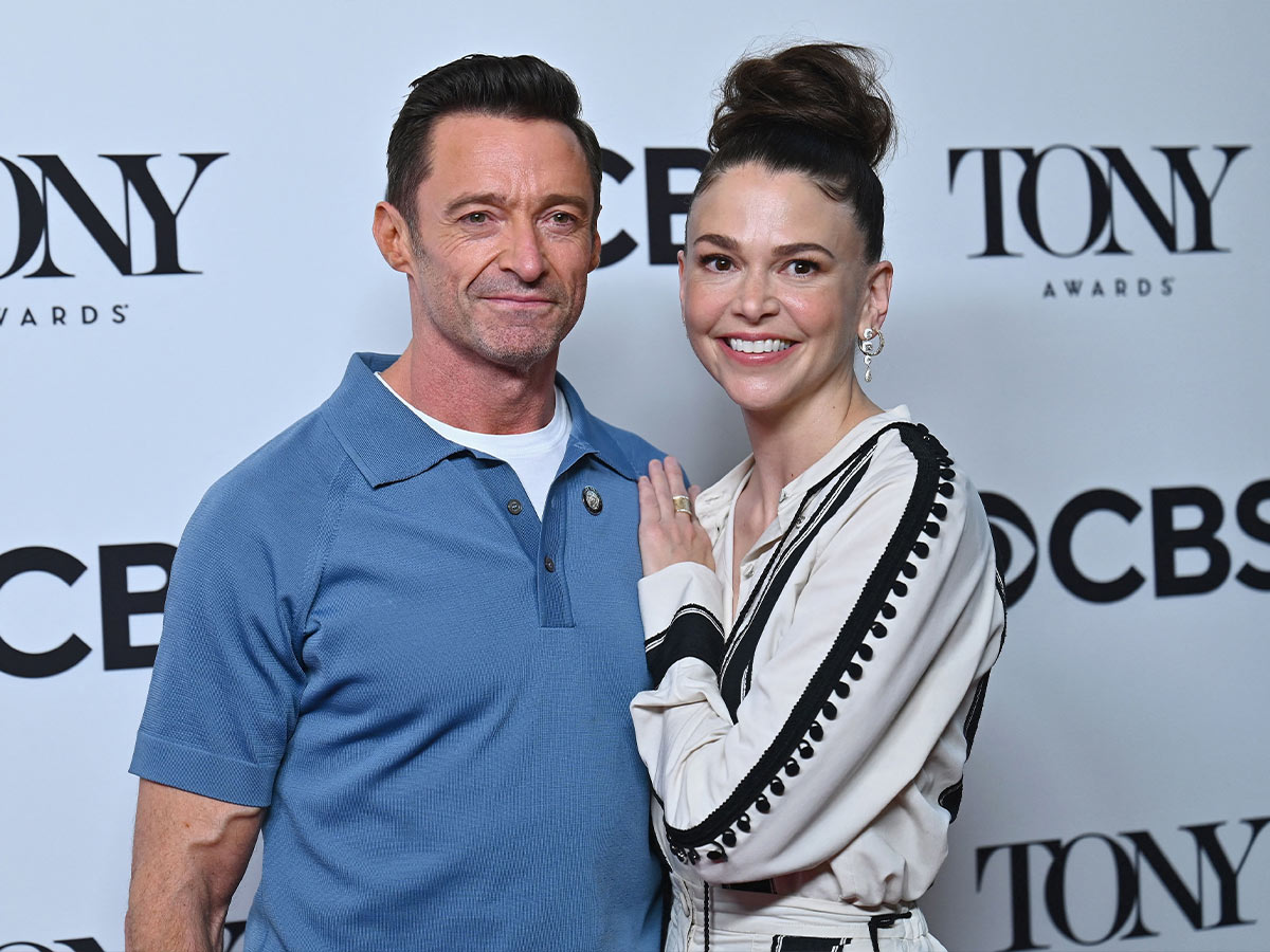 Hugh Jackman & Sutton Foster