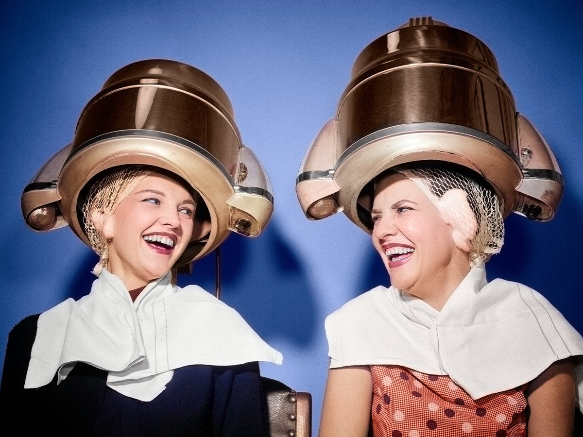 Hanging at the Hair Salon