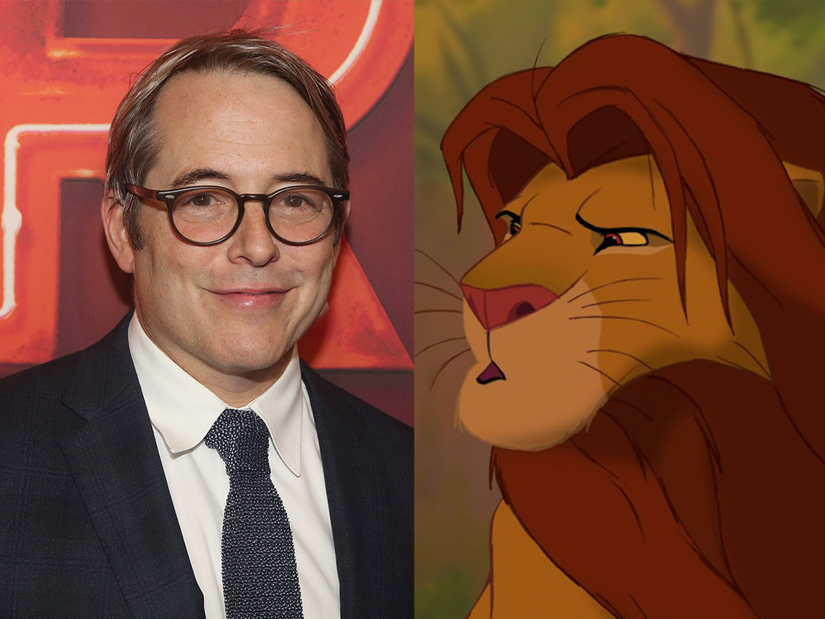 Matthew Broderick in "The Lion King"