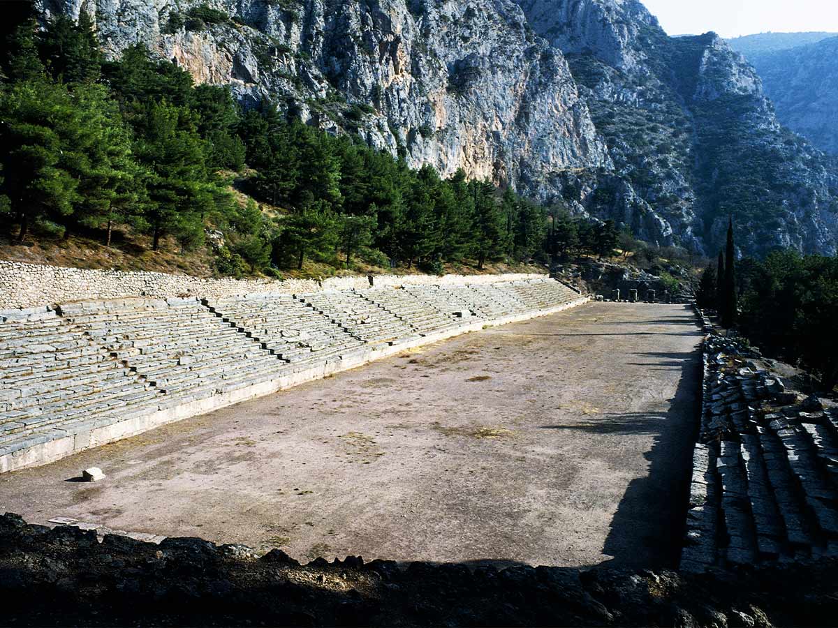 Stadium at Delphi (Greece, ~500 BC)