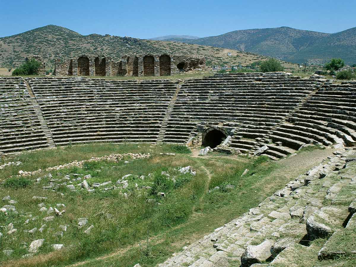 Stadium of Aphrodisias (Turkey, ~1st century BC)