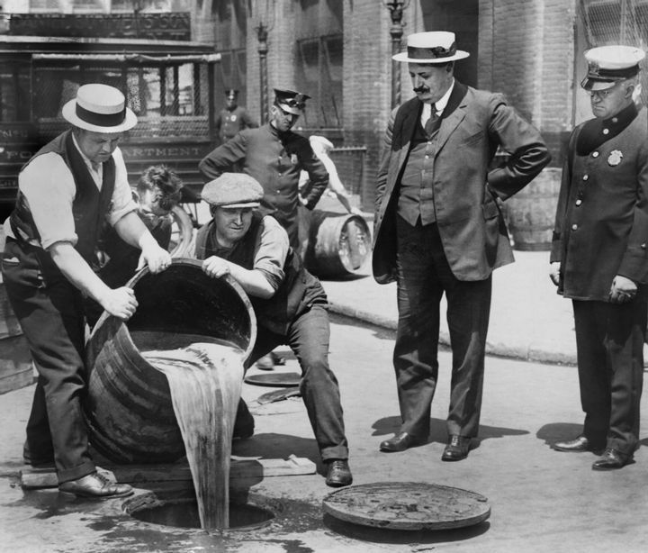 Disposing of Liquor, 1921