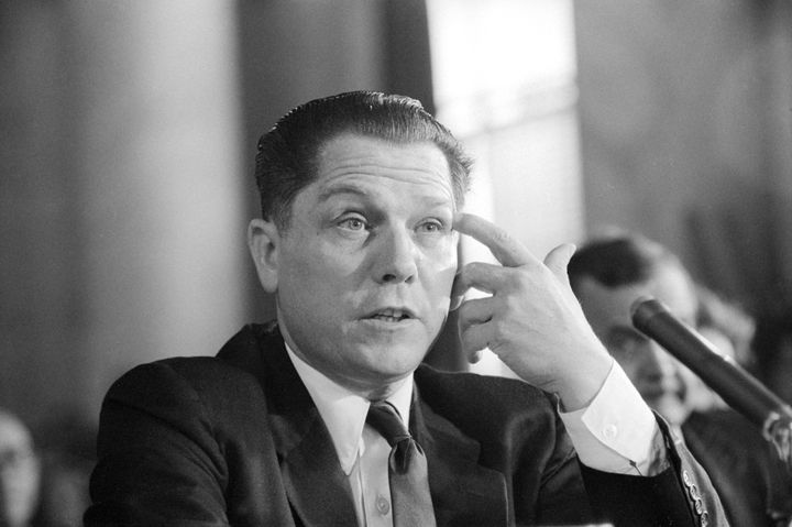 Union Boss Jim Hoffa, 1957