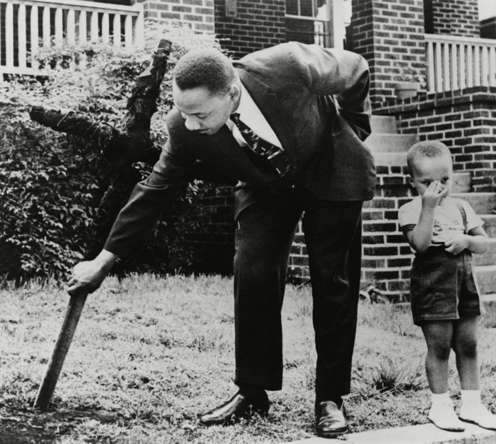 Martin Luther King Jr. and Son, 1960
