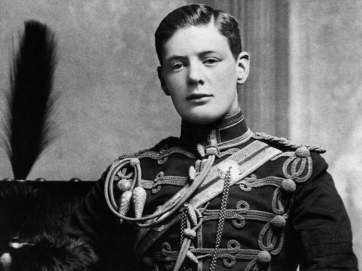 Winston Churchill, 1895