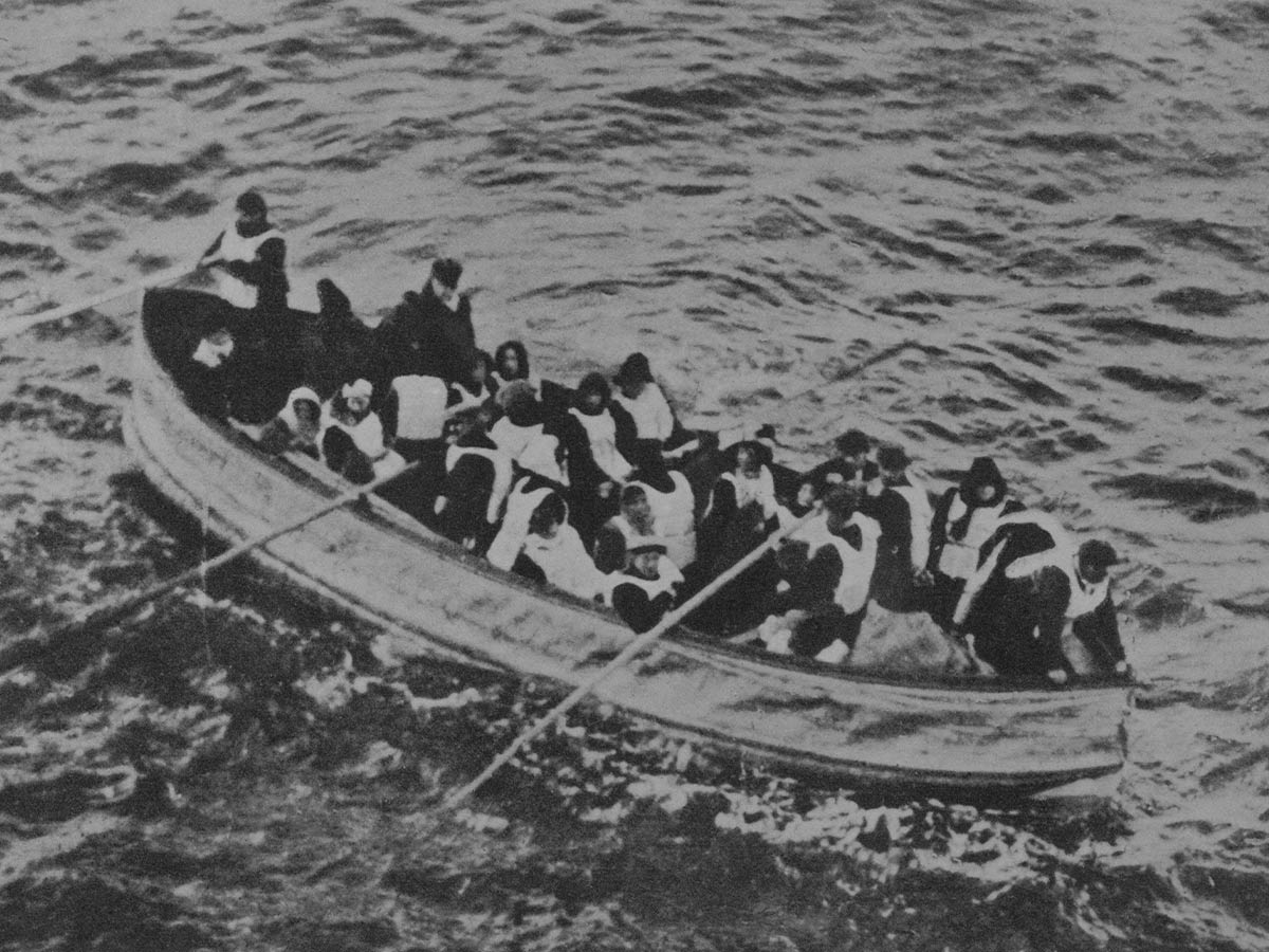 Titanic’s Lifeboat D, 1912