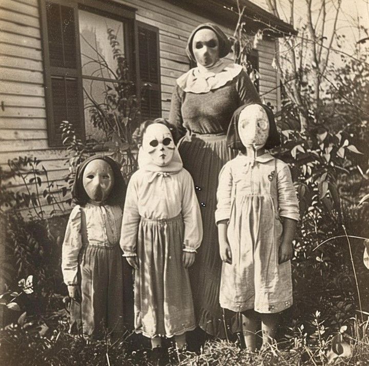 Victorian Halloween Costumes, 1890s