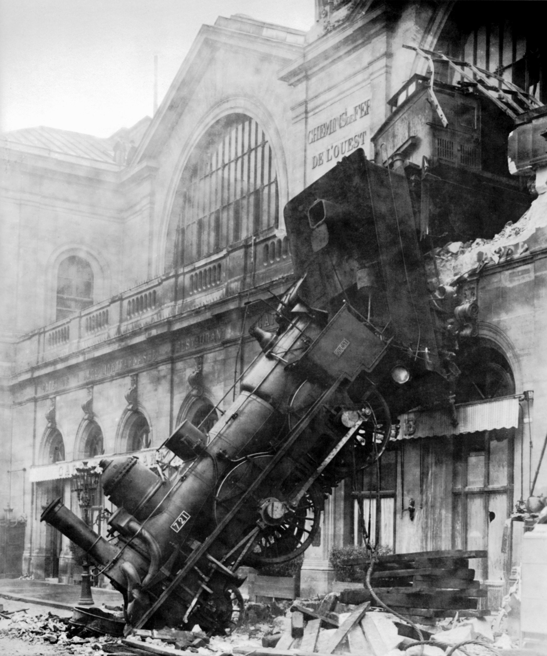 The Montparnasse Train Wreck, 1895