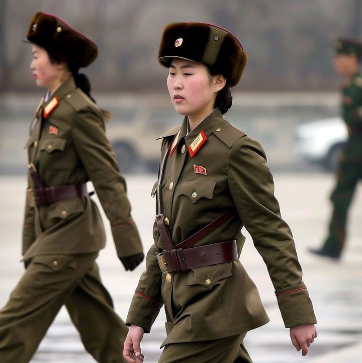 Women serve in the miliary