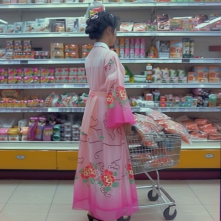 Grocery shopping with the elite