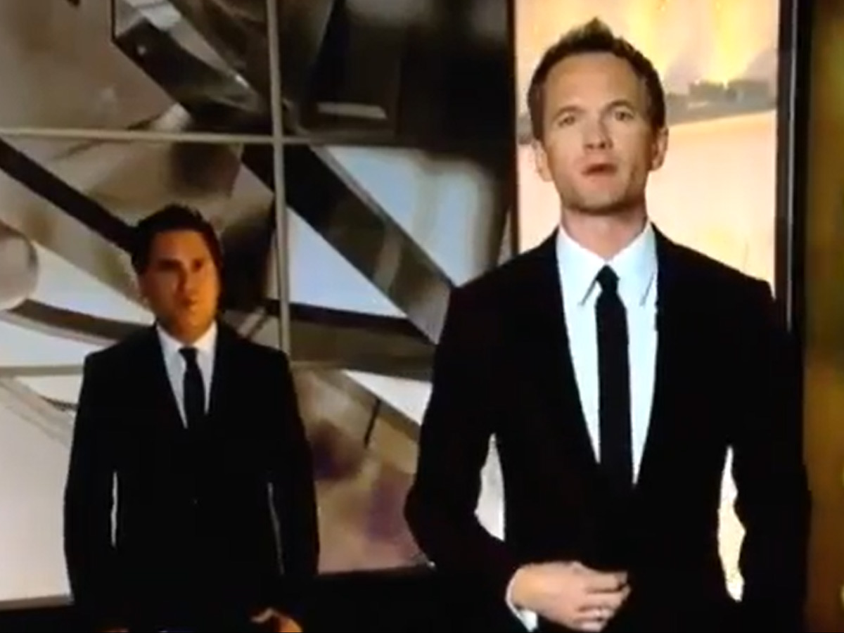 Neil Patrick Harris had an intruder