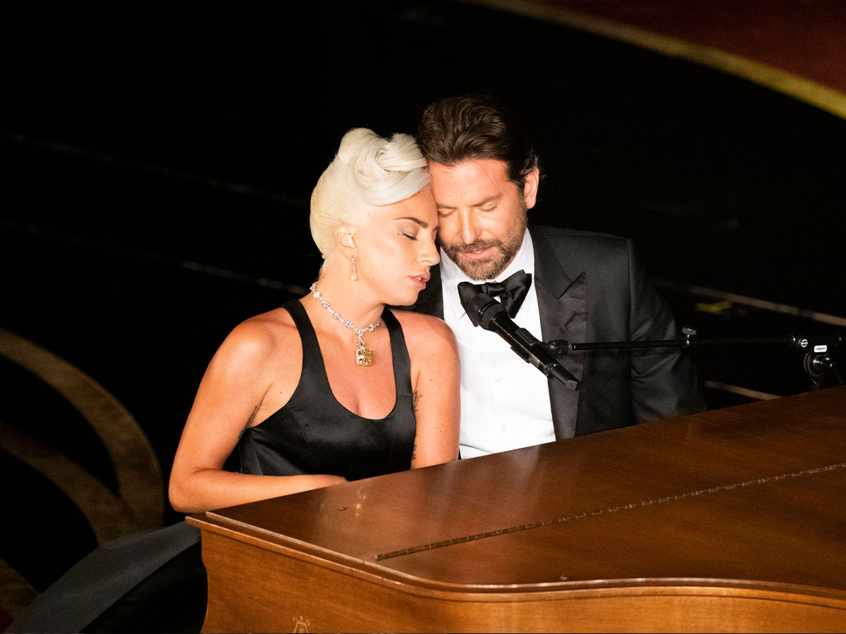 Bradley Cooper and Lady Gaga light up the stage (a little too much)