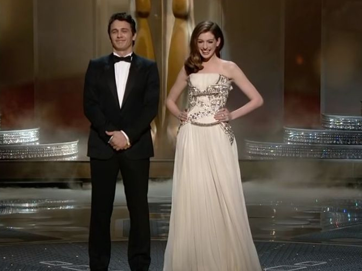 Anne Hathaway and James Franco host the Oscars