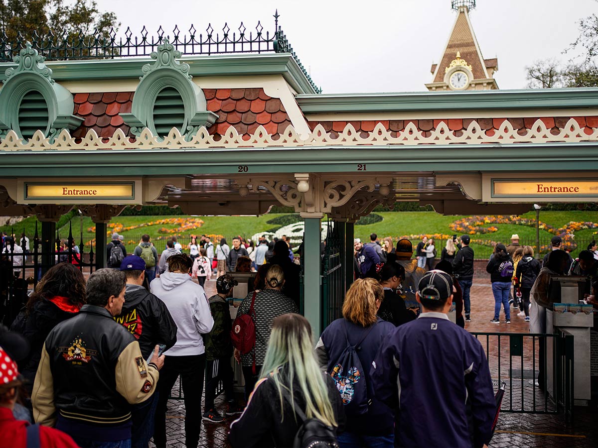 Robert Kennedy at Disneyland