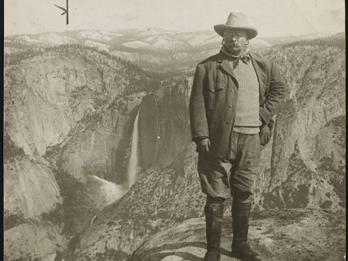 The President Goes to Yosemite