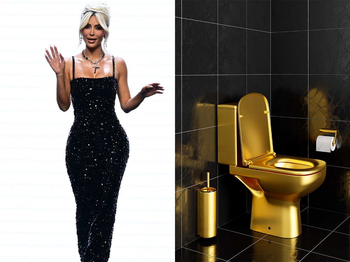Golden Toilets