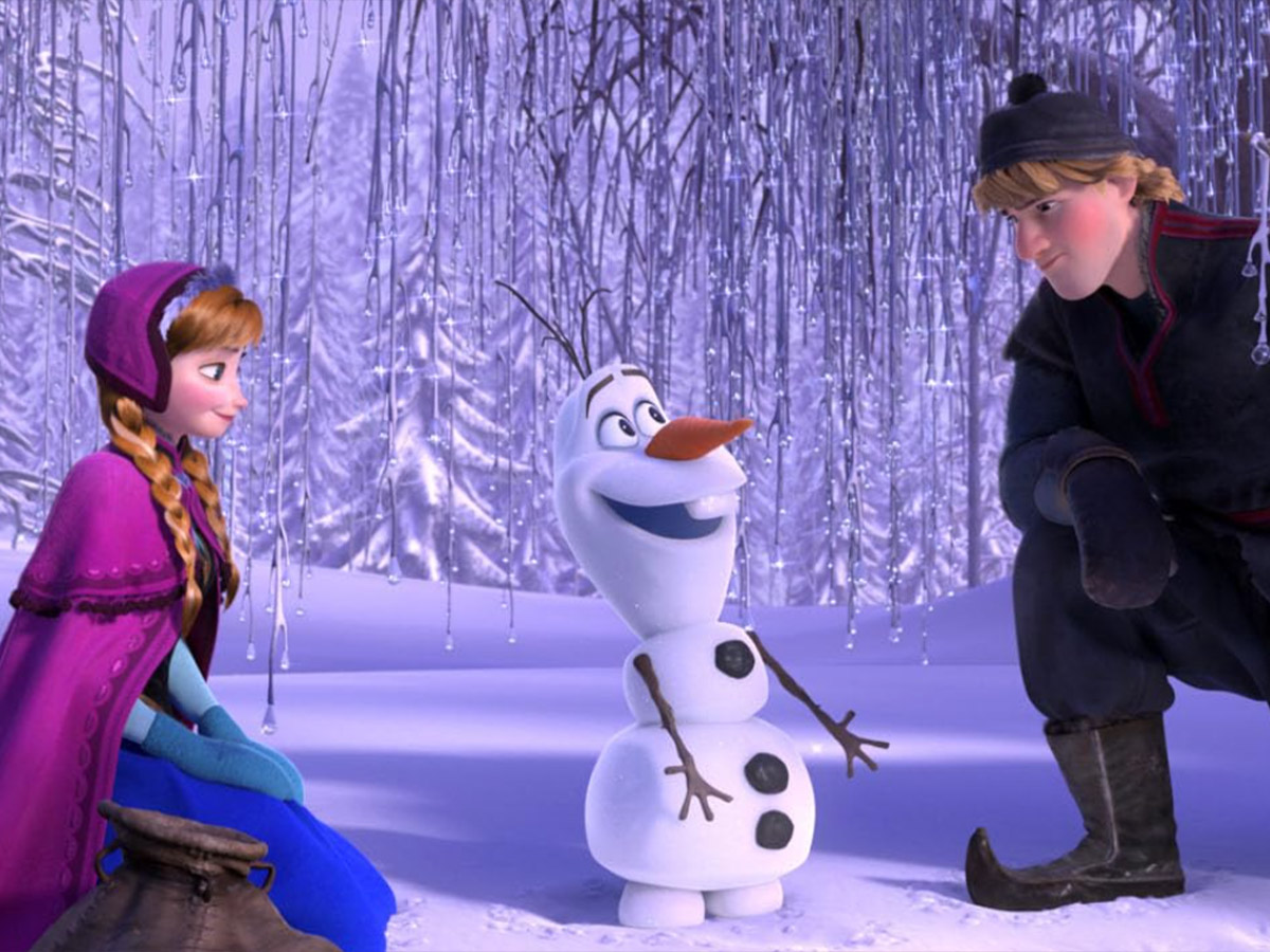 "Frozen" - Olaf and Elsa Ties