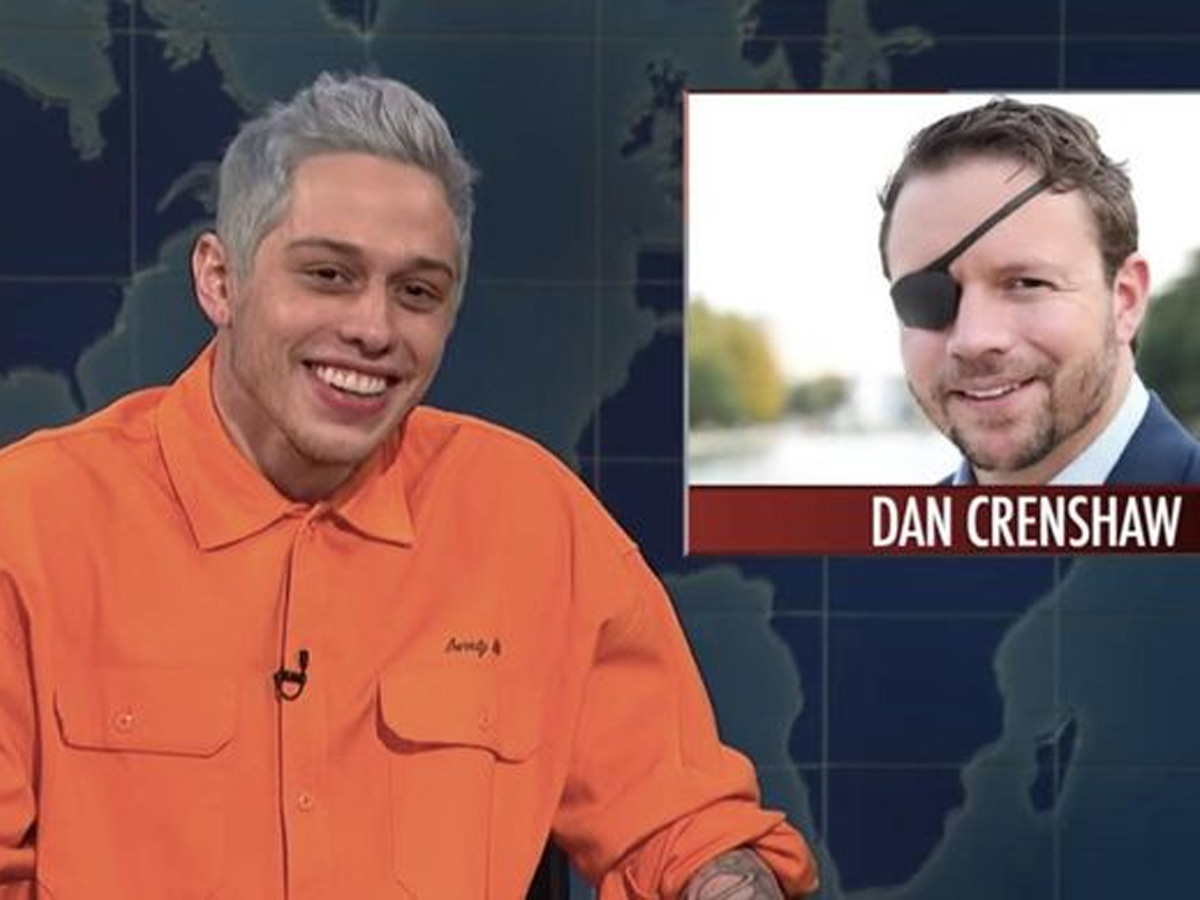 Pete Davidson Jokes About Politician’s Eye Patch