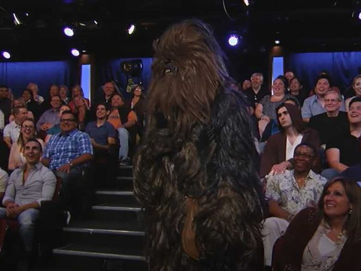 Harrison Ford vs. Chewbacca