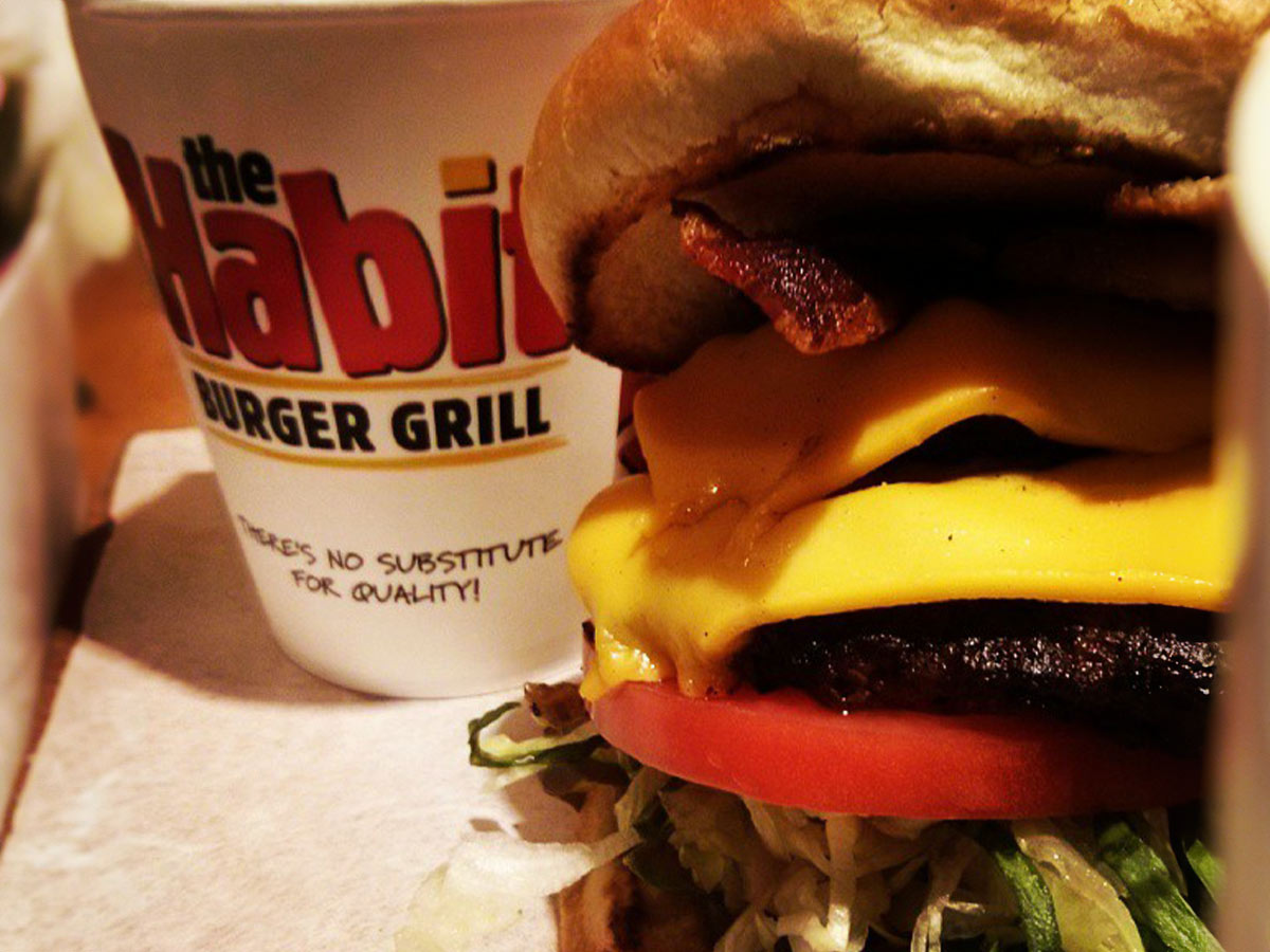 Double Char from Habit Burger & Grill