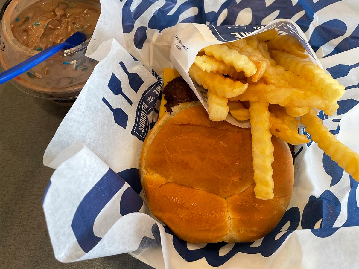 ButterBurger Cheese, Double from Culver's