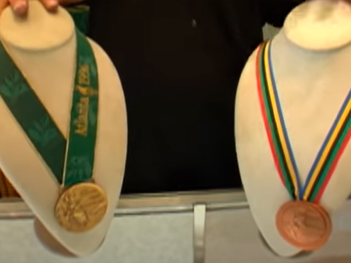 Jumpin’ Joe Greene’s Olympic medals