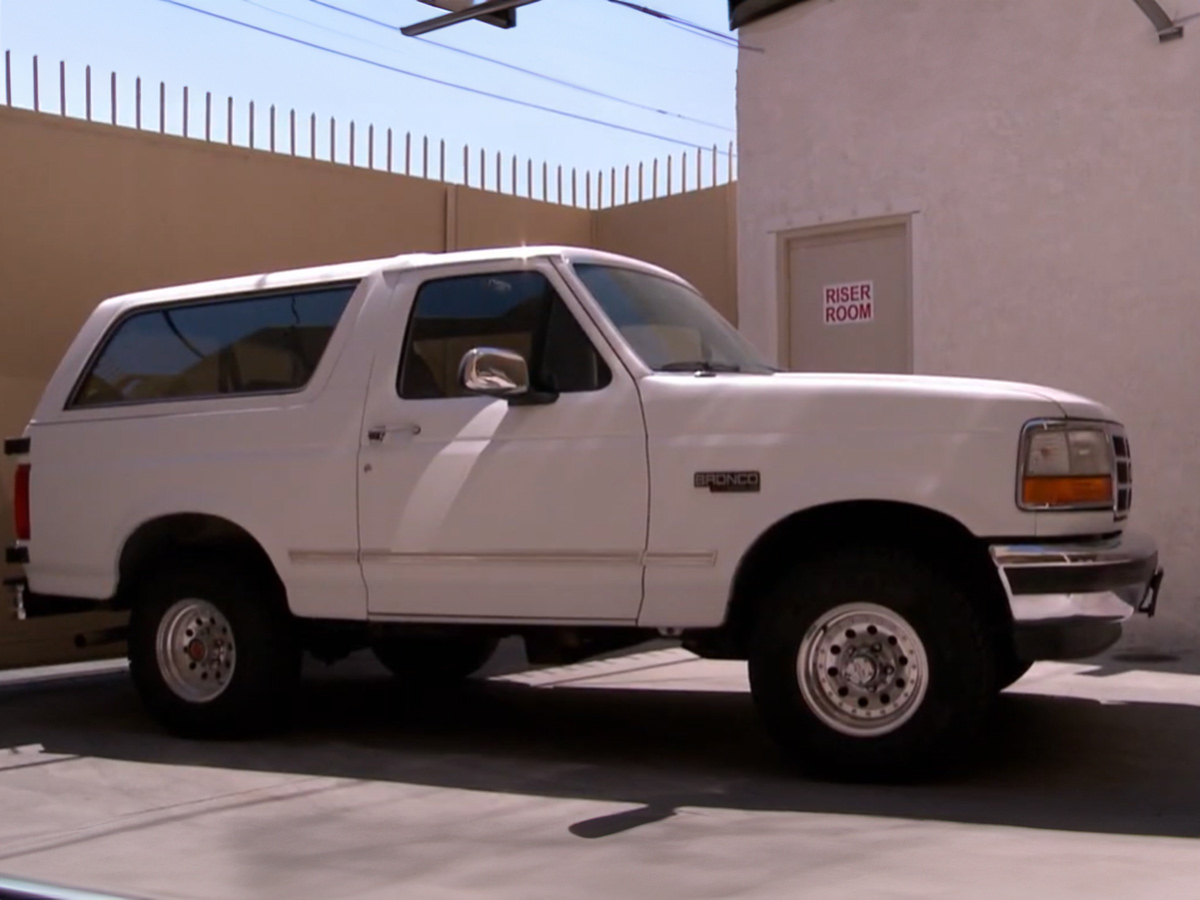 O.J. Simpson’s white Ford Bronco