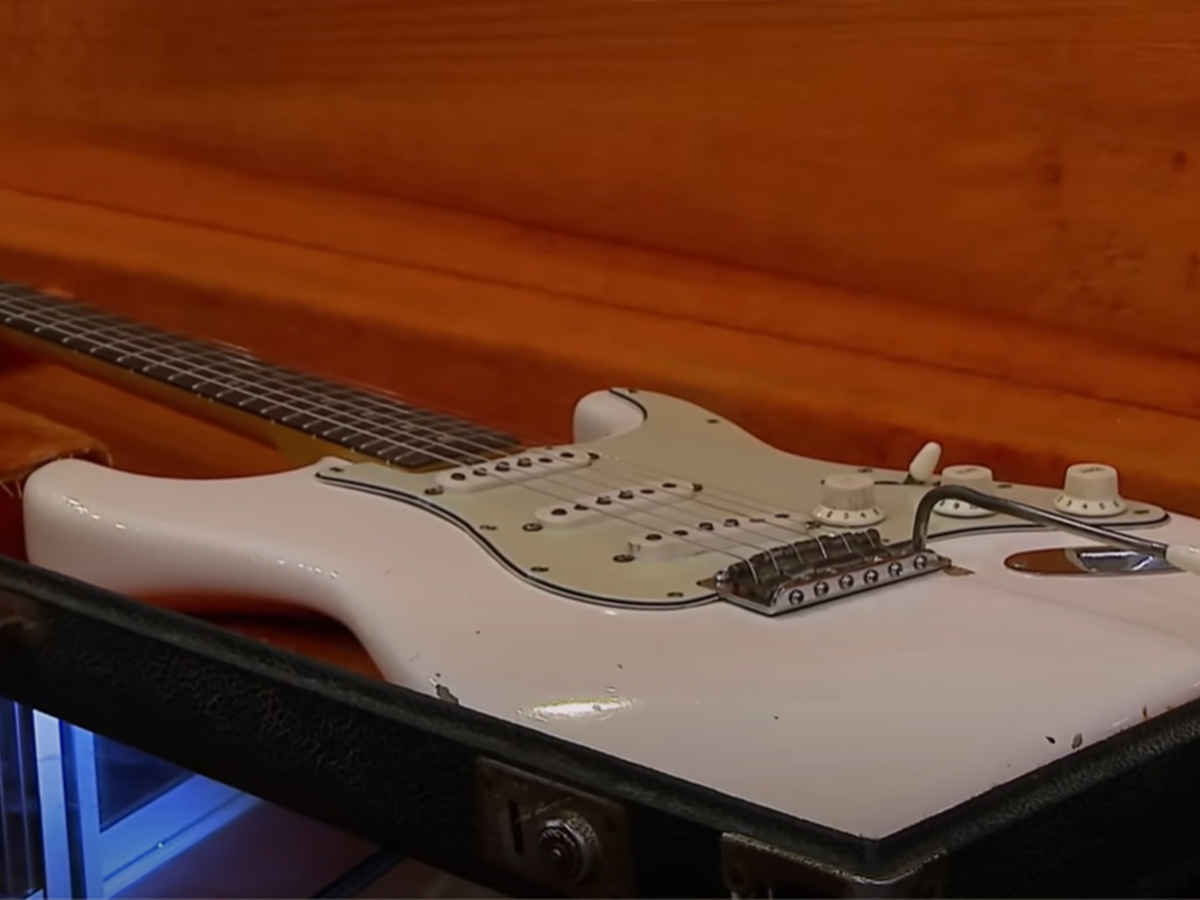 Jimi Hendrix 1963 Fender Stratocaster Guitar 