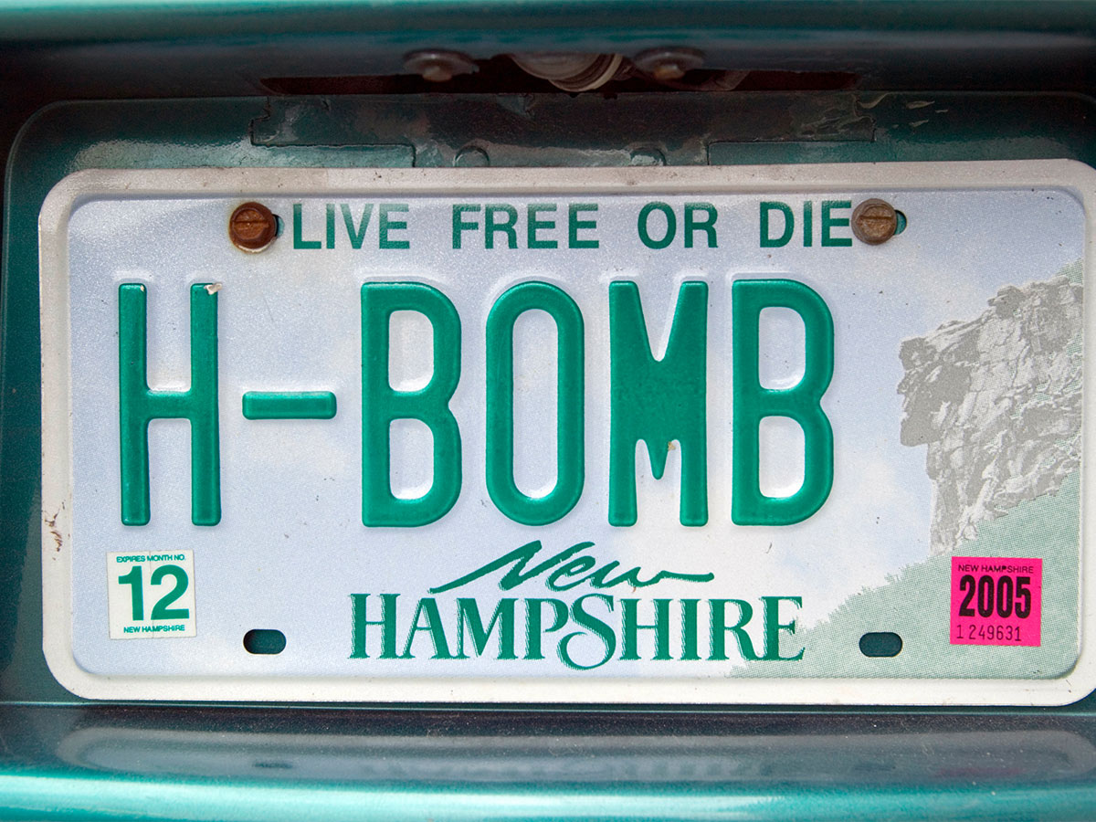 Vanity License Plates