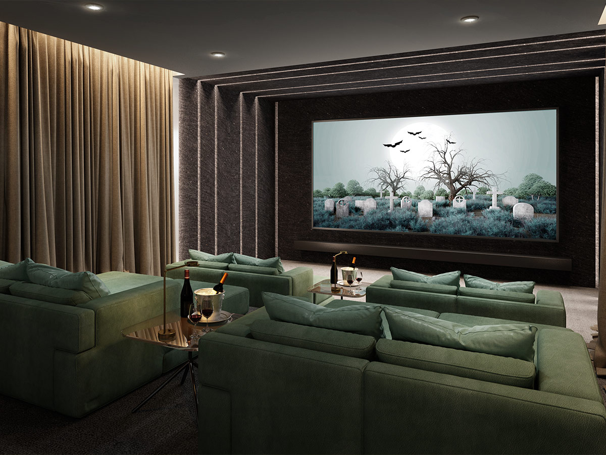 Elaborate Home Theater Set Ups