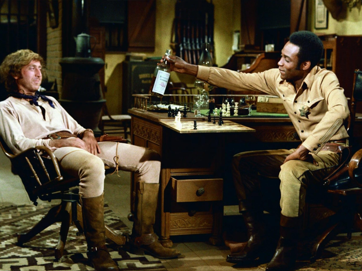 "Blazing Saddles"