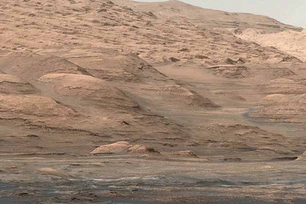 Mount Sharpe's Buttes and Layers