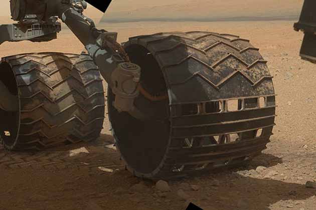 Curiosity's Wheels