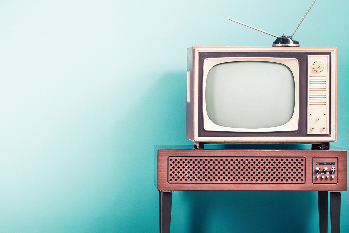 Fiddling with the TV Antenna 