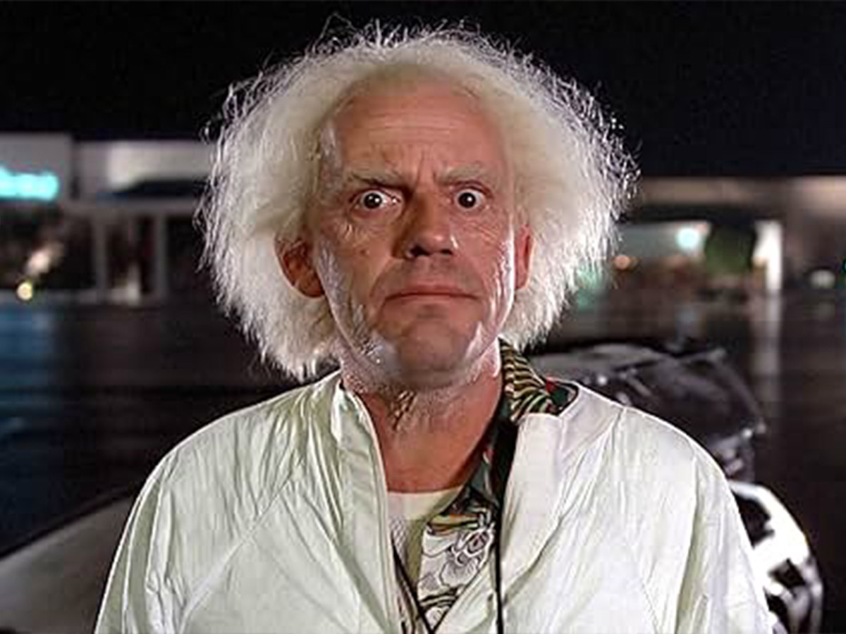 Christopher Lloyd—Doc Brown
