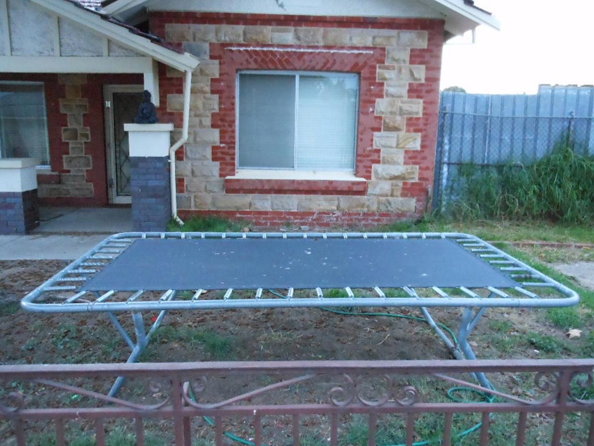 Trampolines Didn't Have Safety Nets