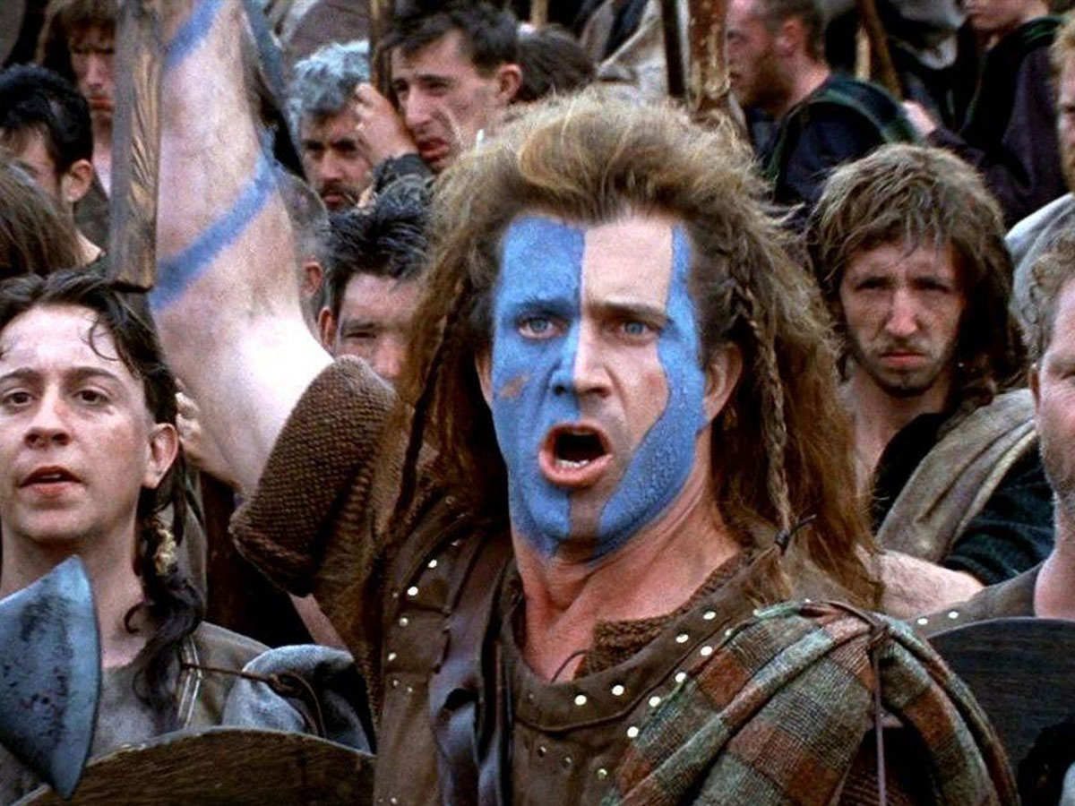 “They may take our lives, but they'll never take our freedom!”