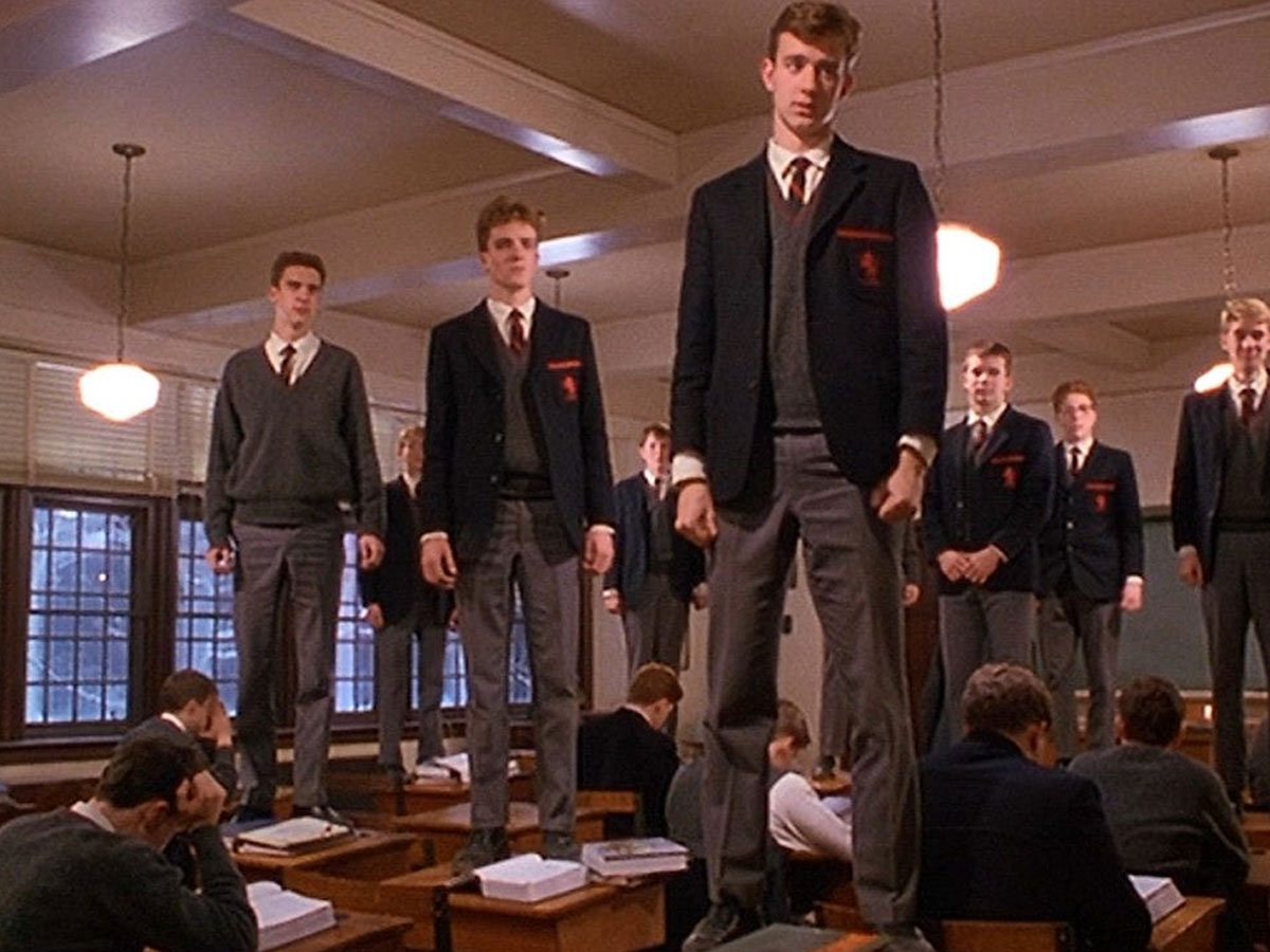 “Carpe diem. Seize the day, boys. Make your lives extraordinary.”