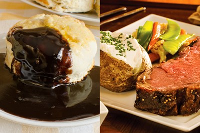 chocolate gravy and elk steak