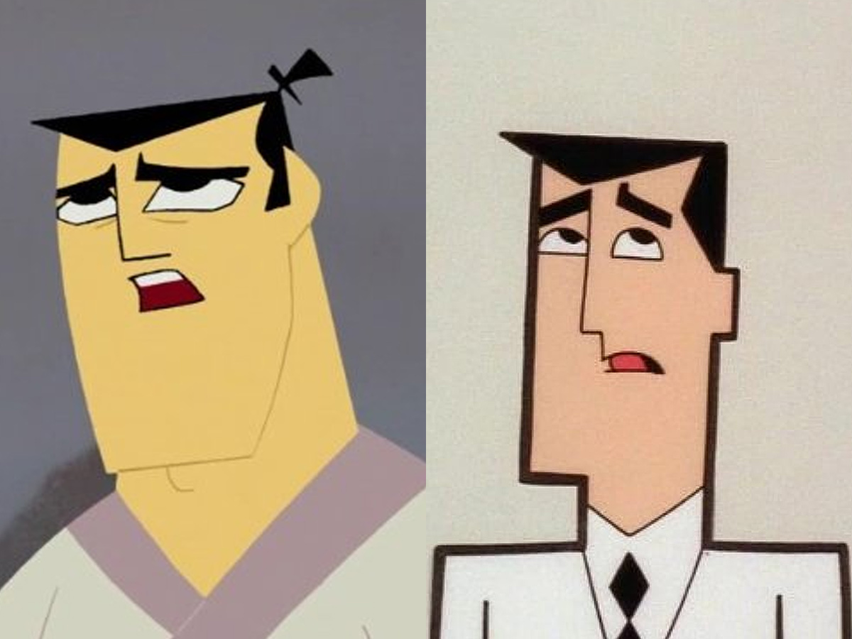 The Powerpuff Girls and Samurai Jack