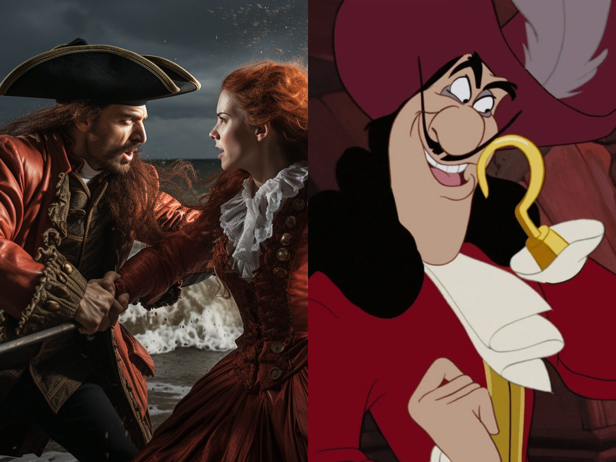 Captain Hook and The Little Mermaid