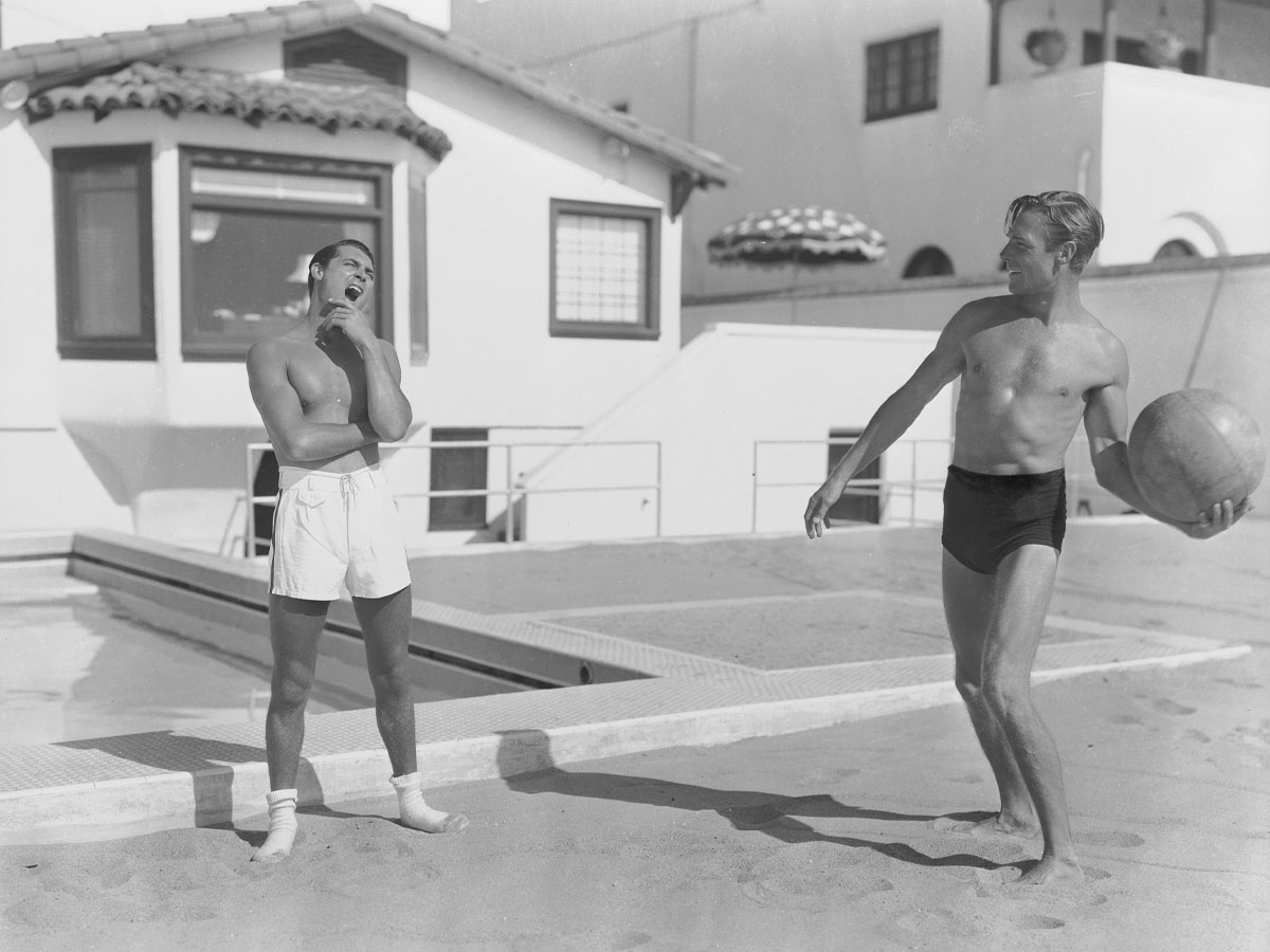 Cary Grant and Randolph Scott