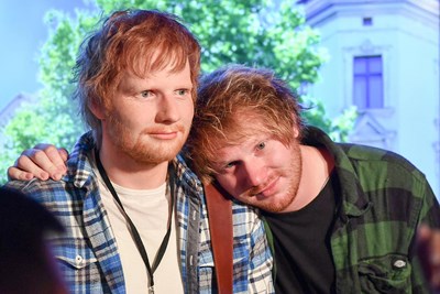 Celebrities Standing Next to Their Terrifying Wax Figures
