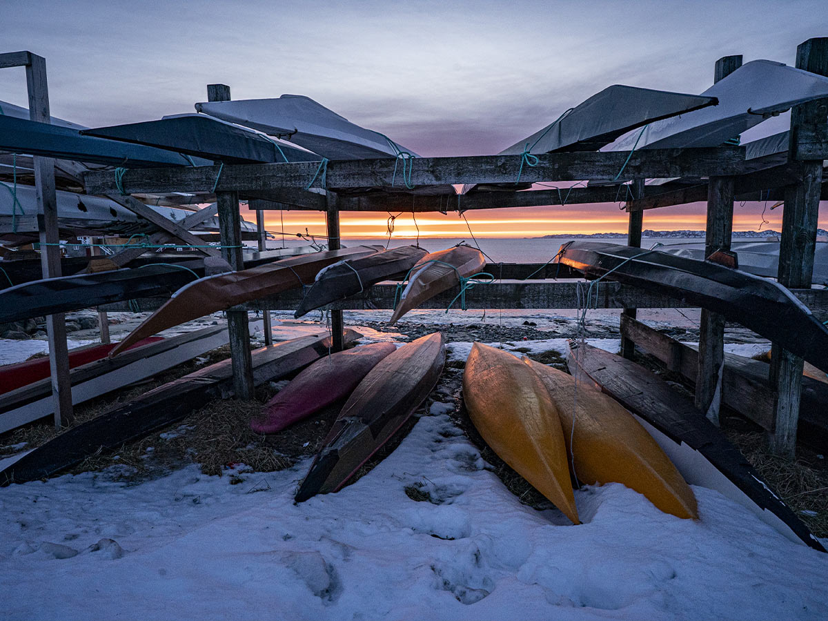 Greenland Gave the World Kayak and Igloo