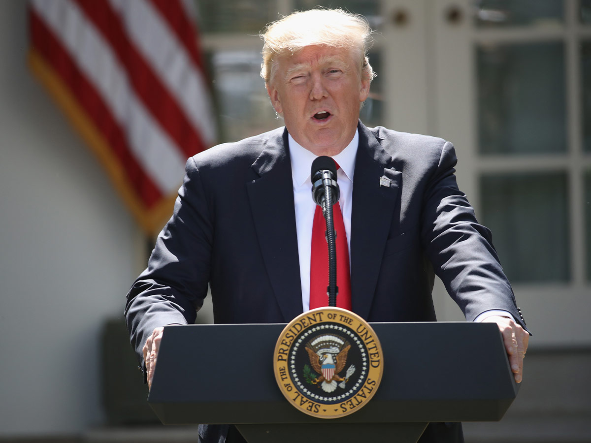 Donald Trump (2017–2020)