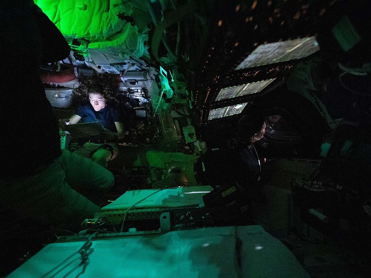 A Quiet Moment in Space