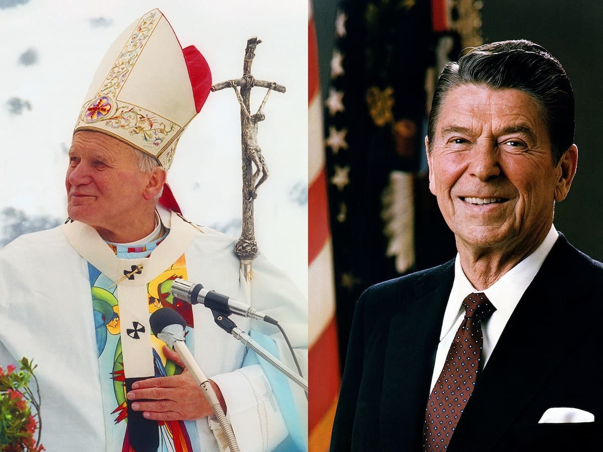 John Paul II vs. Reagan