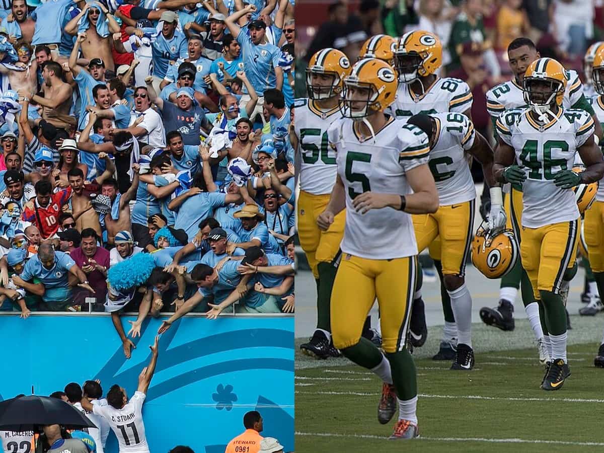 Uruguay = The Green Bay Packers
