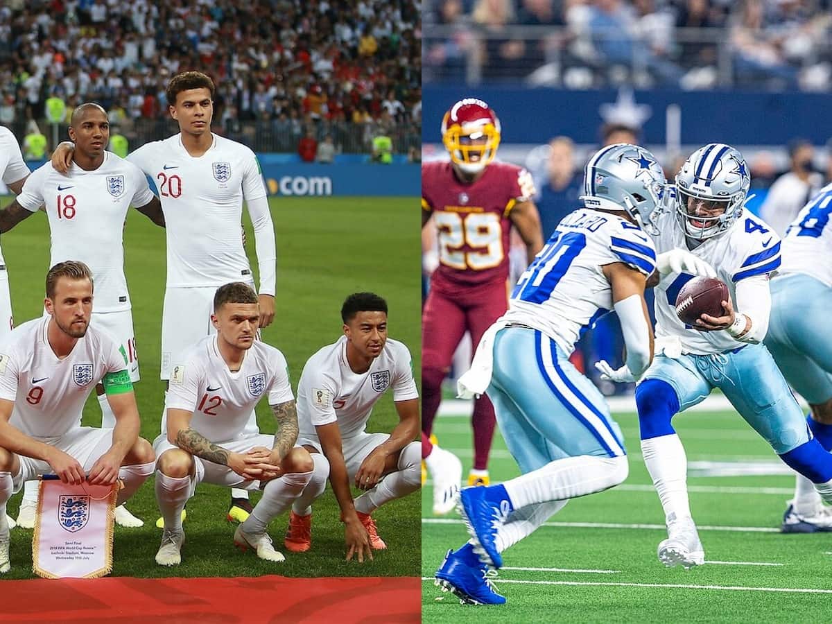 England = The Dallas Cowboys