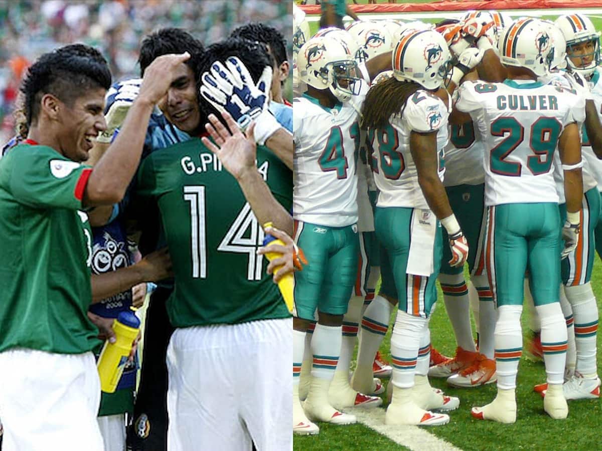 Mexico = The Miami Dolphins